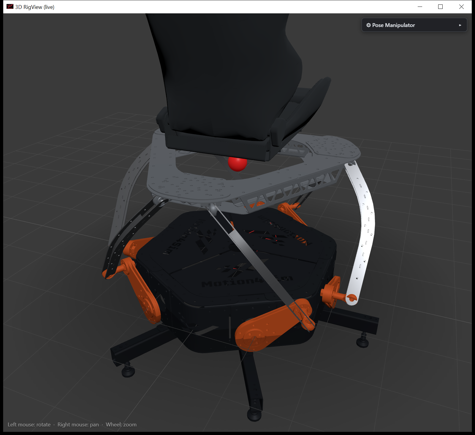 3D rig view